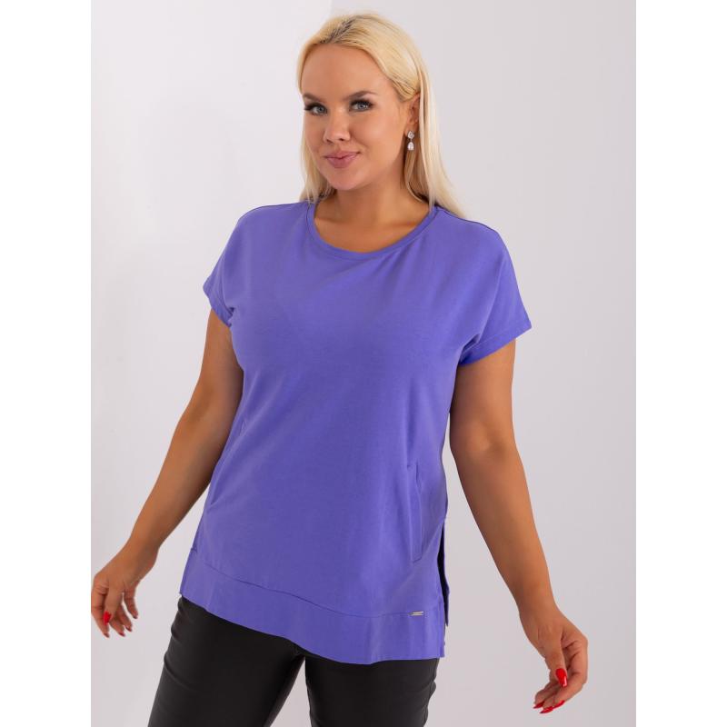 Női plus size blúz LENA lila