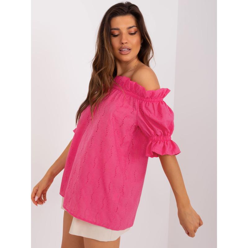 Dámská blůza PROLA tmavě růžová