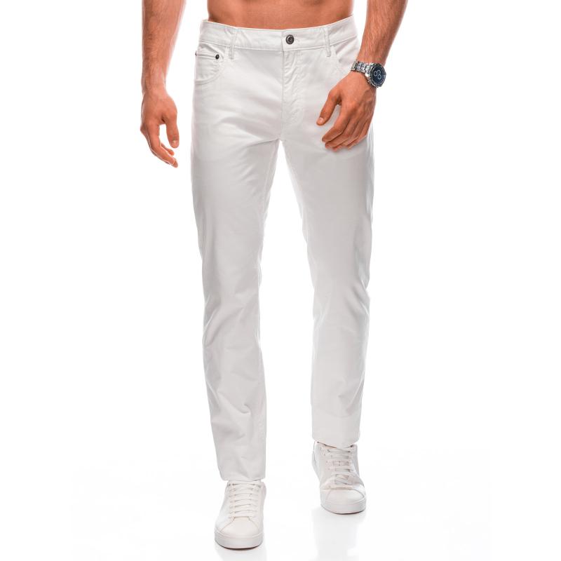 Pánske chino nohavice P1358 ecru