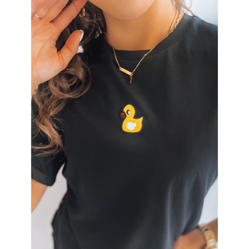 Dámske tričko s nášivkou MIA ROSE čierne