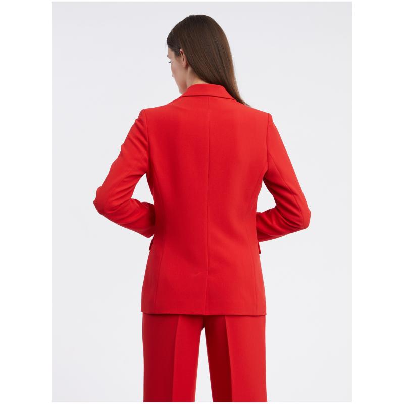 Červené dámske sako