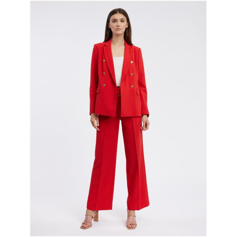 Červené dámske sako