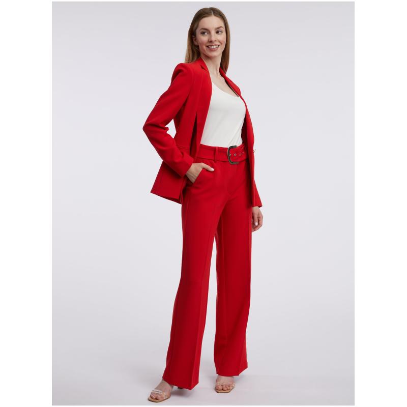 Červené dámske sako