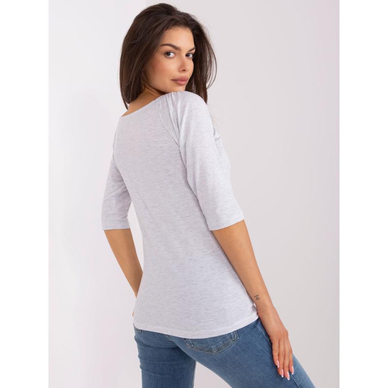 Dámská halenka SNORT světle šedá