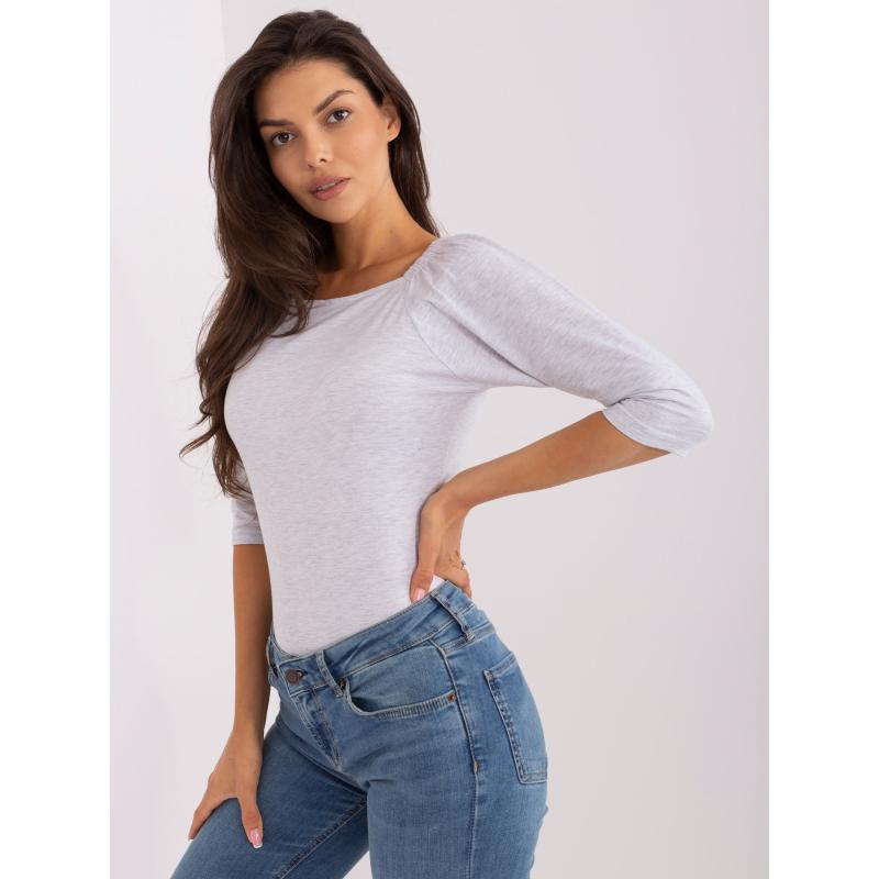 Dámská halenka SNORT světle šedá