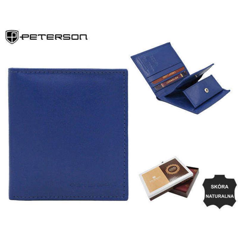 Dámska kožená peňaženka PTN RD-230-MCL modrá