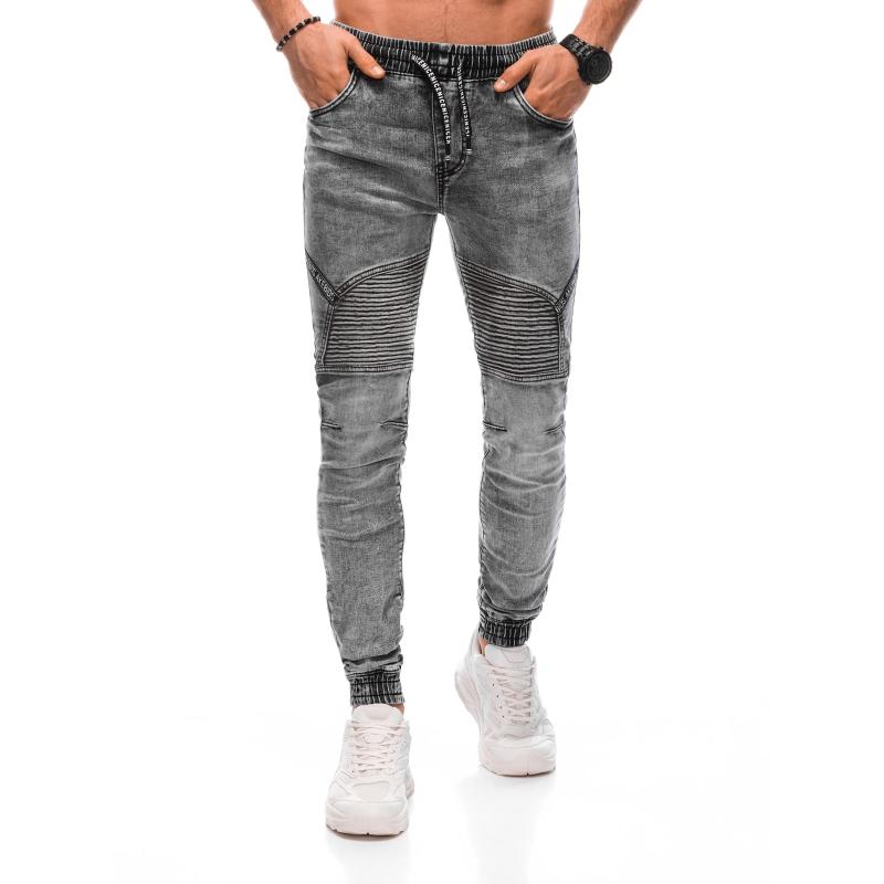 Pánske tepláky P1378 sivé