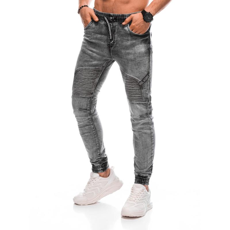 Pánske tepláky P1378 sivé