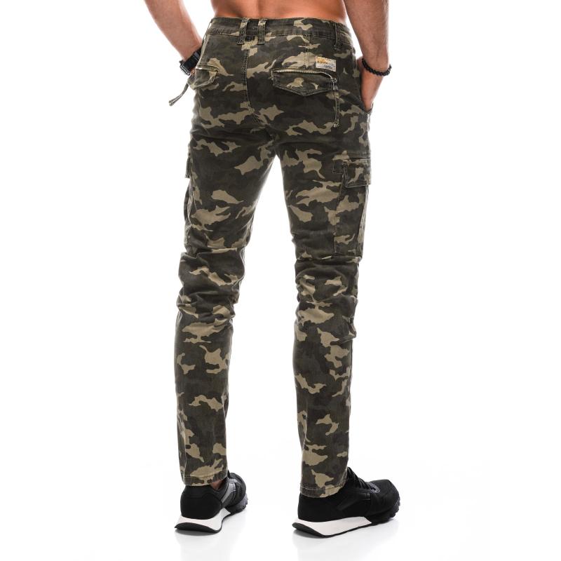 Pánské kalhoty cargo P1380 béžové