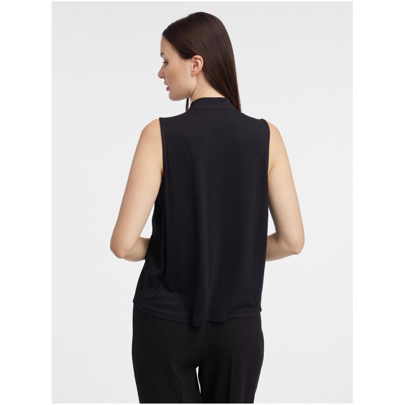 Čierna dámska blúzka