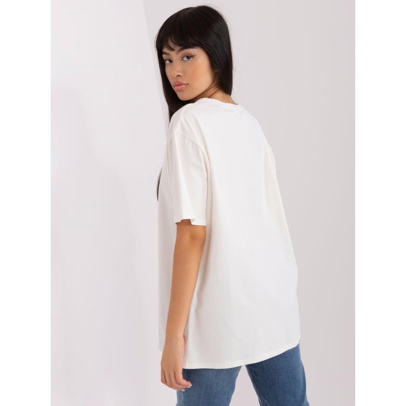 Dámské tričko s potiskem ASHA ecru 