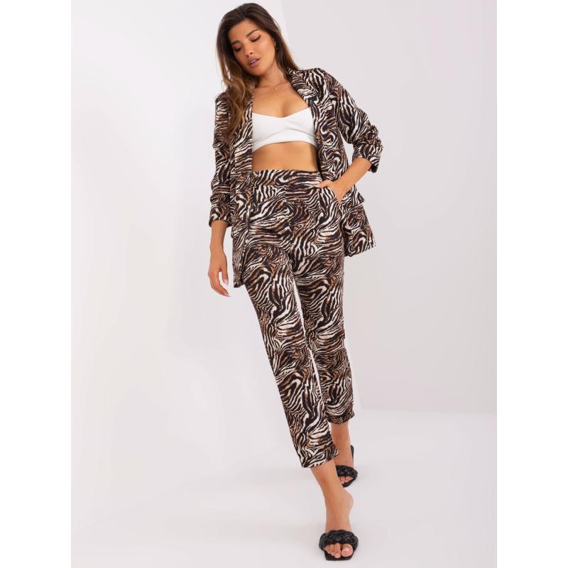 Dámské kalhoty ERSA béžové a černé 