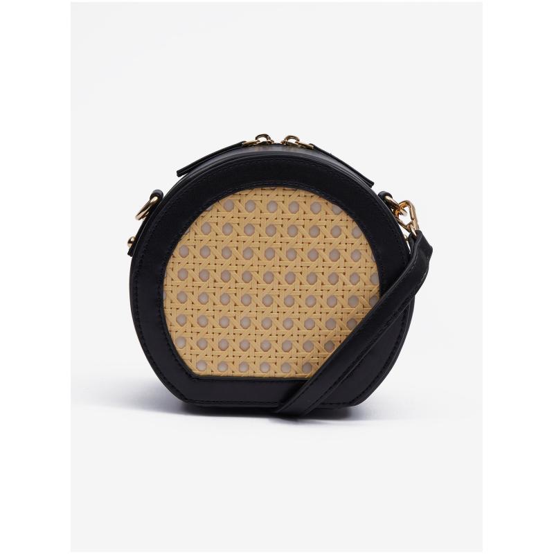 Čierna dámska crossbody kabelka