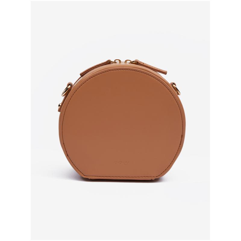 Hnedá dámska crossbody kabelka