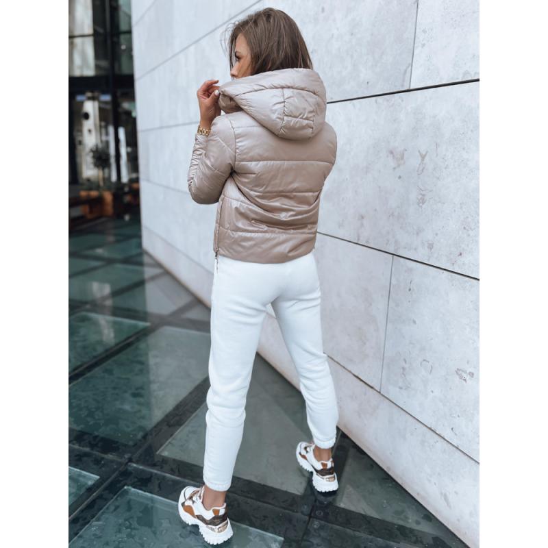 Dámska krátka prešívaná bunda SPORT HEVEN camellia