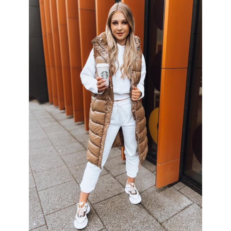 Női steppelt mellény GANTINI barna