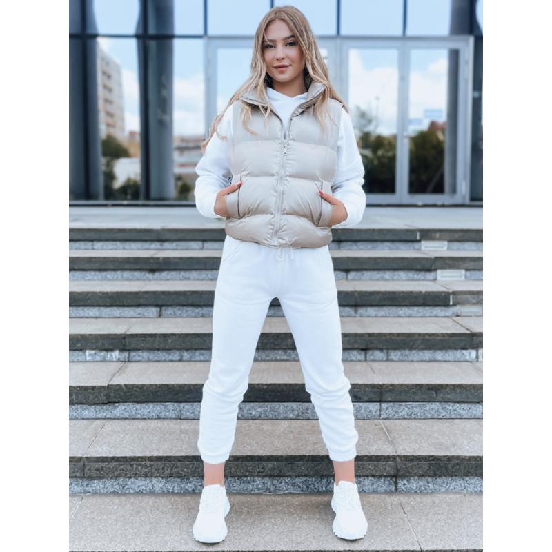 Dámska prešívaná vesta WILLOW béžová