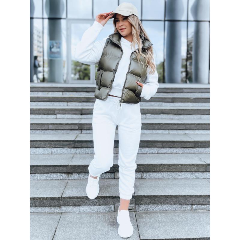 Dámská prošívaná vesta WILLOW zelená