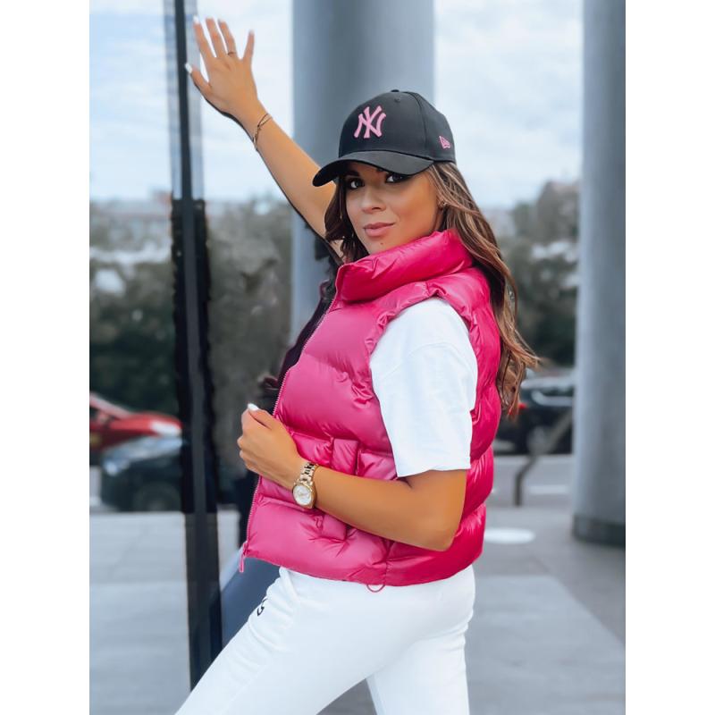 Dámská sportovní vesta RASBERRY BUSH fuchsiová