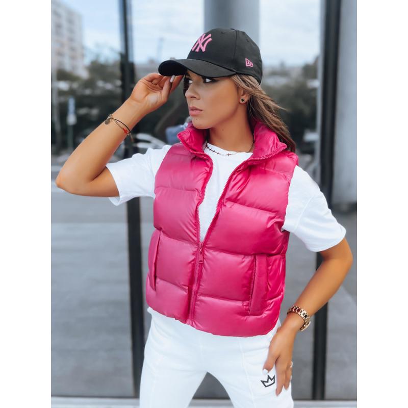 Dámská sportovní vesta RASBERRY BUSH fuchsiová