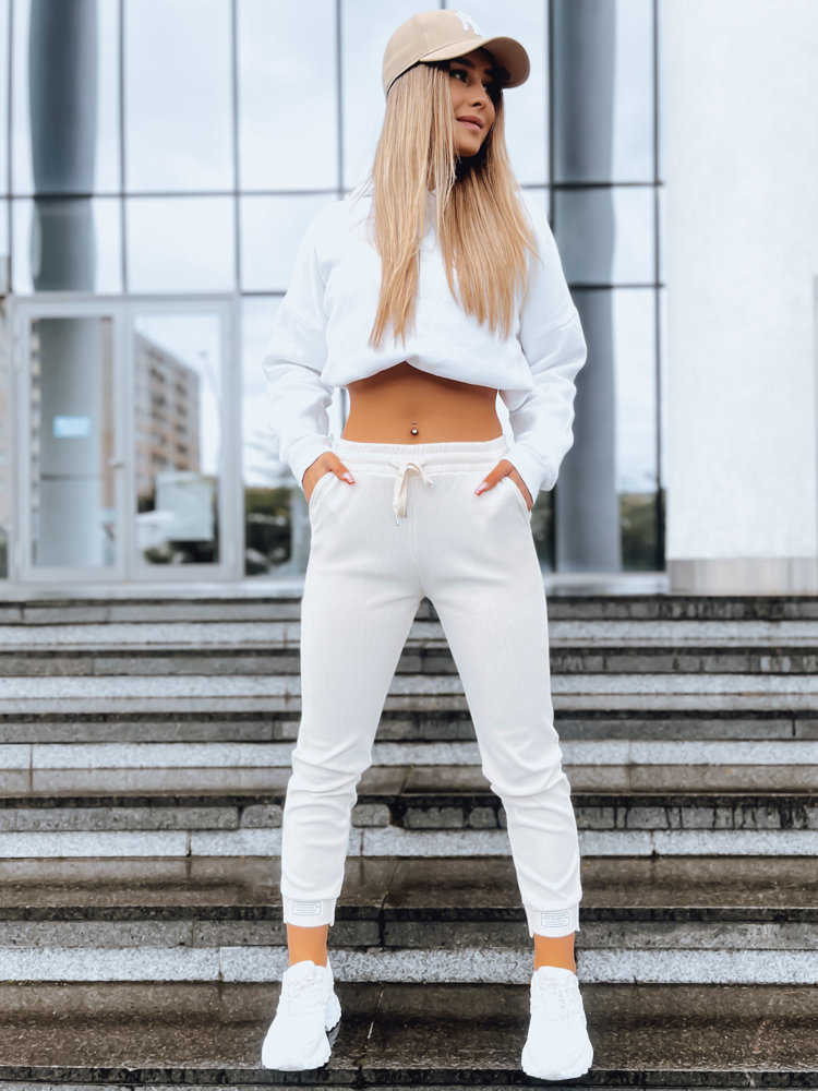 Dámske tepláky JAMES béžové