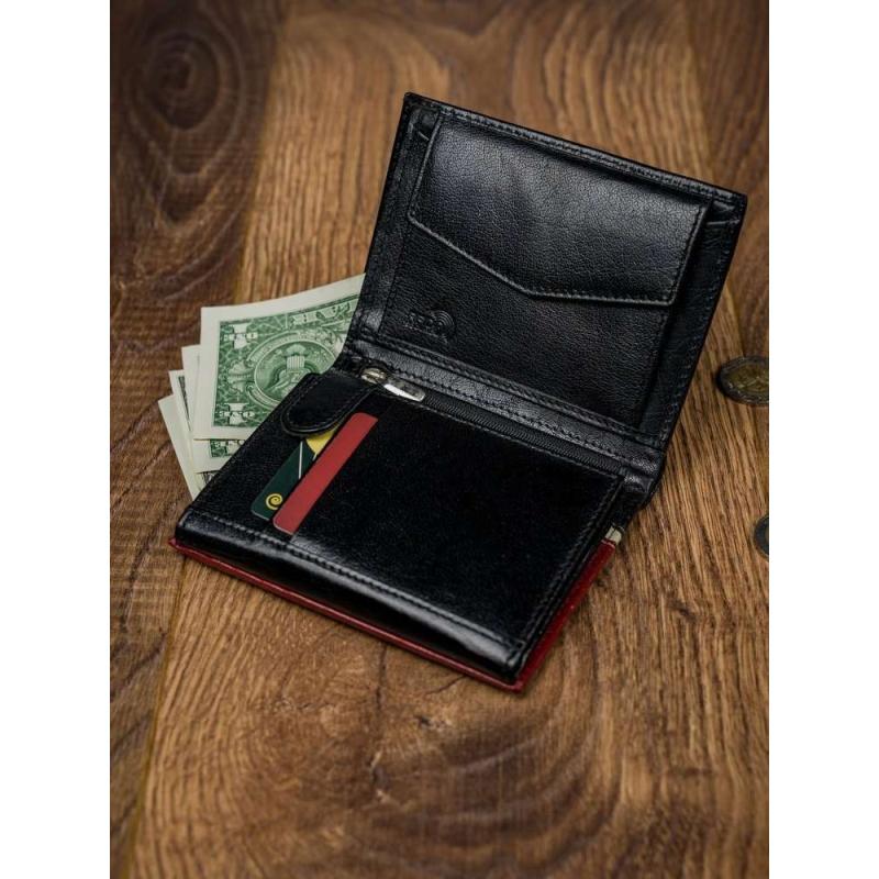 Kožená peněženka RFID ROVICKY 326-RBA-D