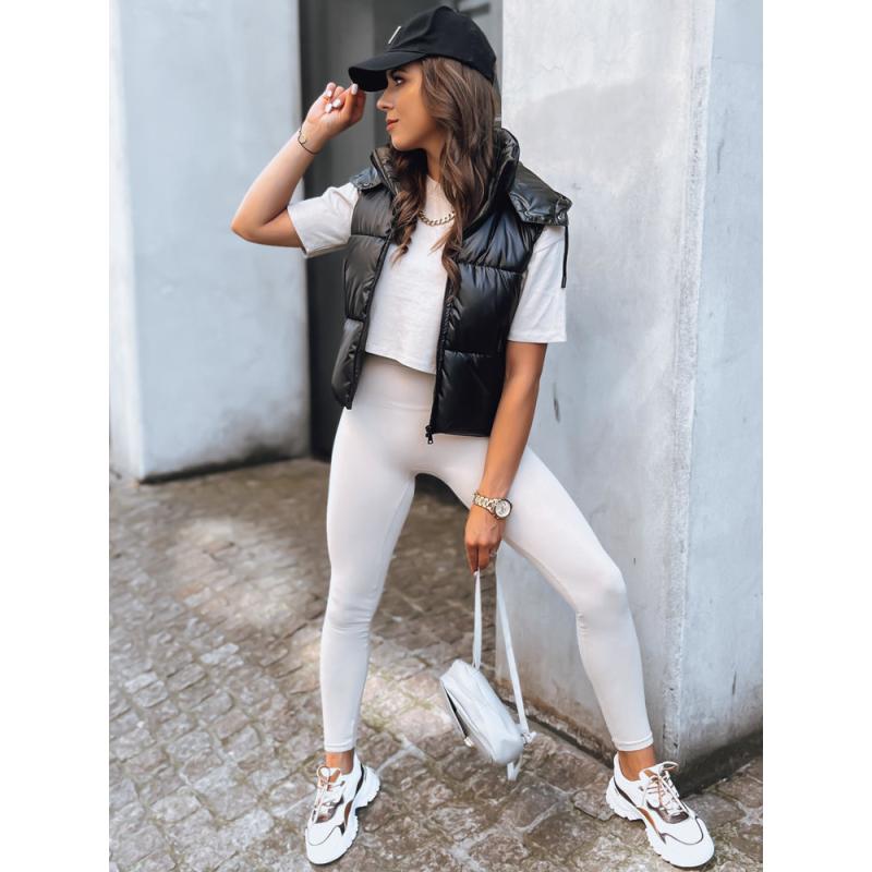 Dámska prešívaná športová vesta OSHE čierna