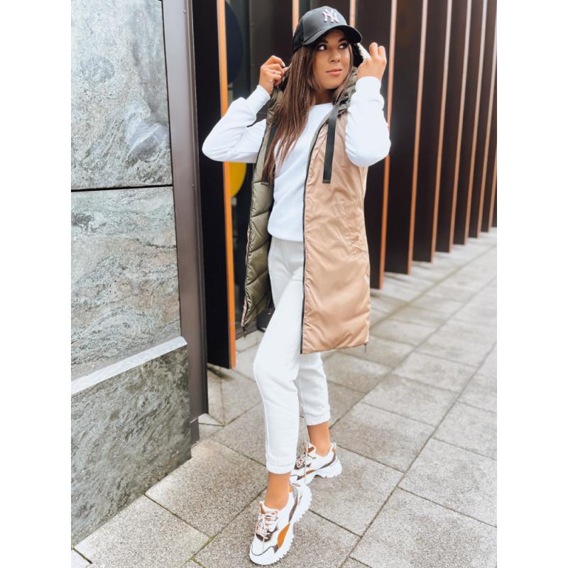 ONADE zöld, megfordítható női mellény