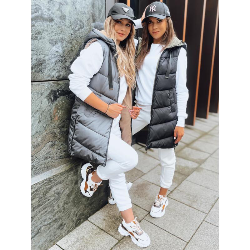 Dámská vesta oboustranná ONADE černá