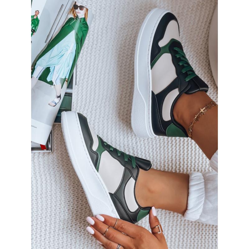 Dámské tenisky MEILA černozelené