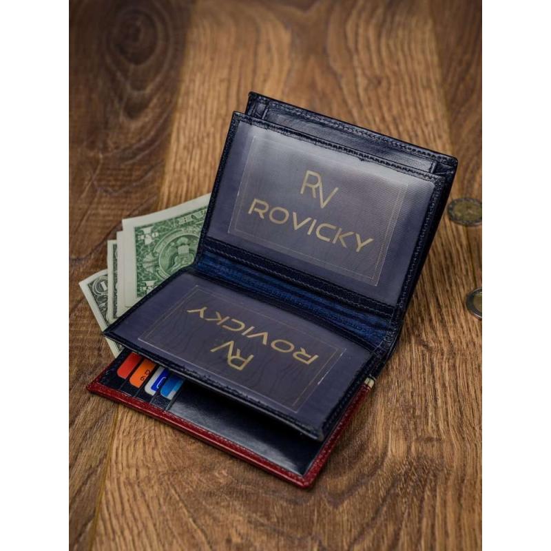 Kožená peněženka RFID ROVICKY 331-RBA-D