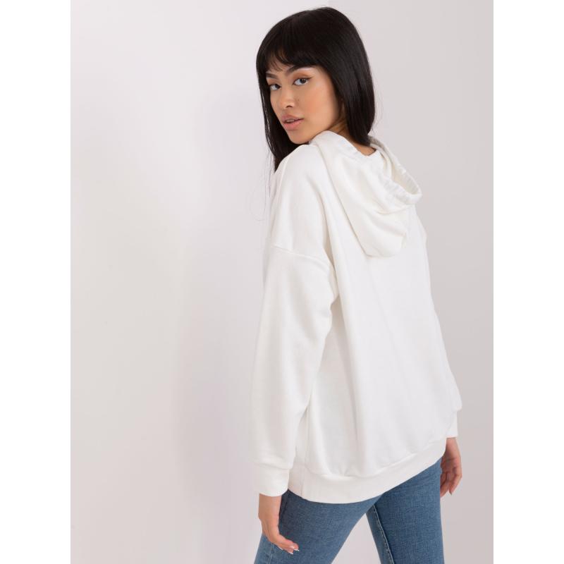 Női kapucnis pulóver DENISA ekrü