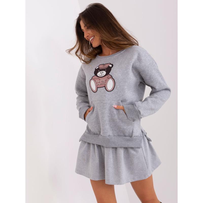 Női pulóver CIANA szürke