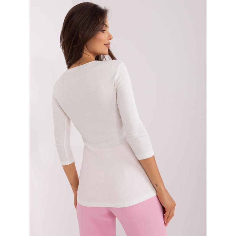 Dámské halenka s 3/4 rukávy VIOLA ecru 