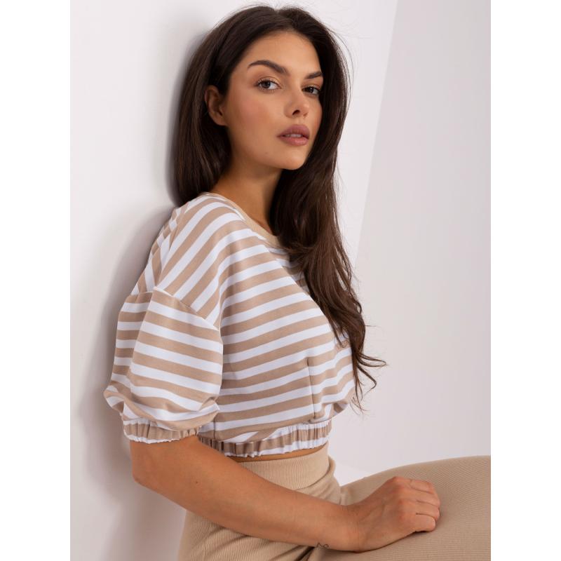 Dámský komplet dvoudílný ležérní UYLANA béžový 