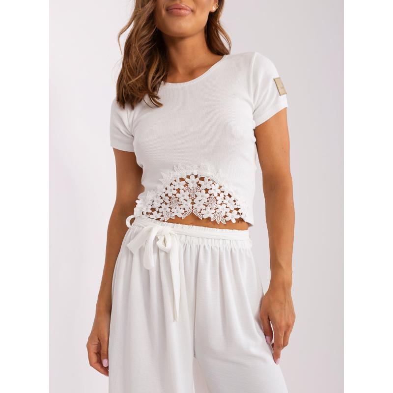 Dámské kalhoty OCH BELLA ecru