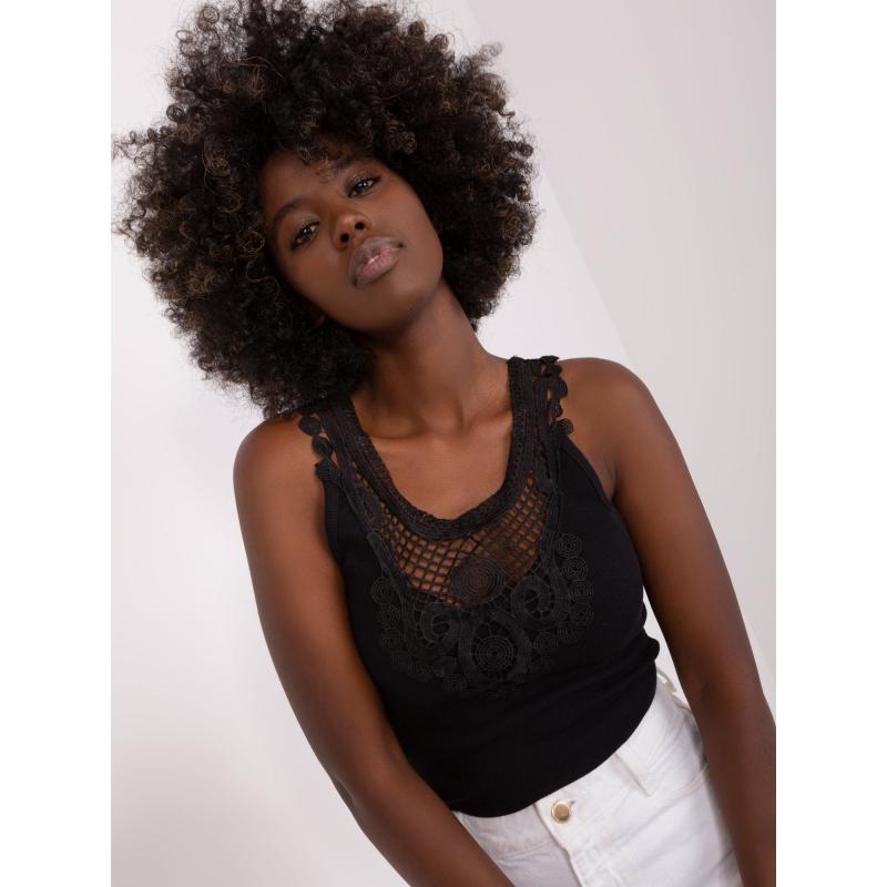 Női felső OCH BELLA fekete