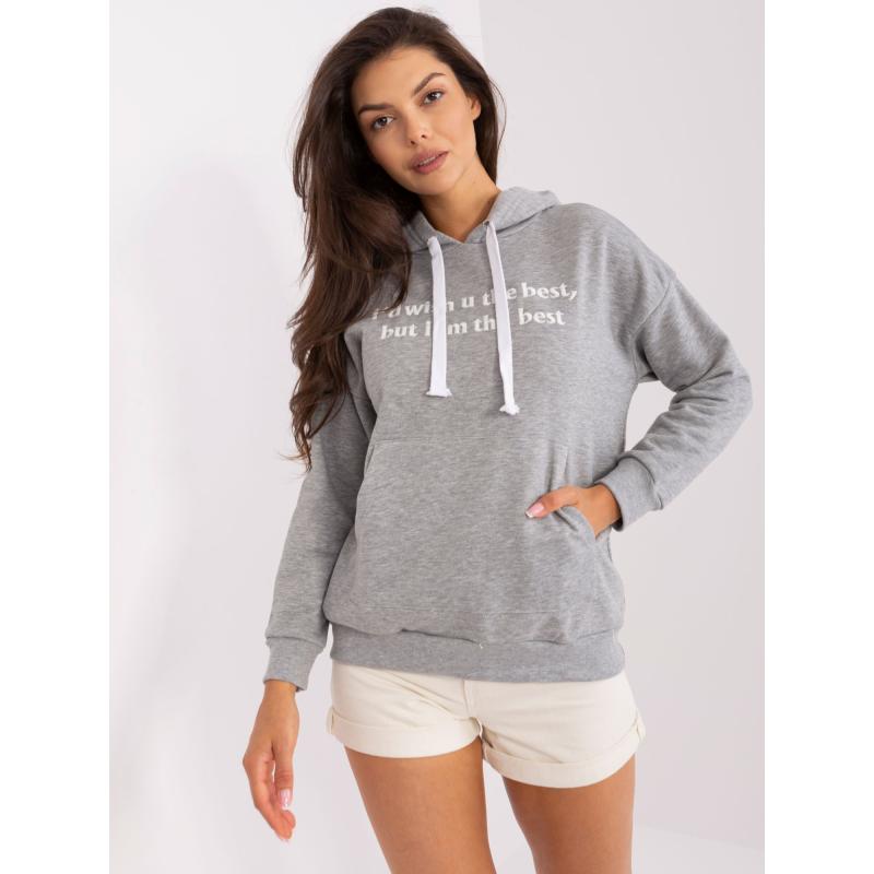 Női pulóver DOMENICA szürke