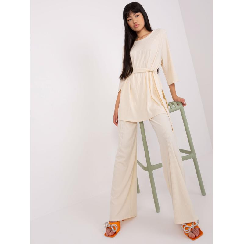 Dámský ležérní komplet OLGA světle béžový 