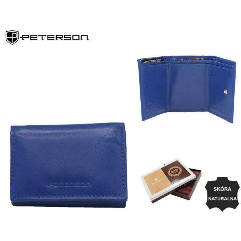 Dámská kožená peněženka PTN RD-200-MCL MODRÁ