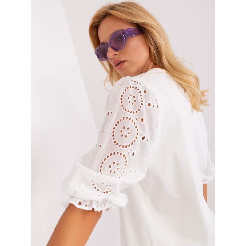 Dámský letní komplet z bavlny LUNA  ecru