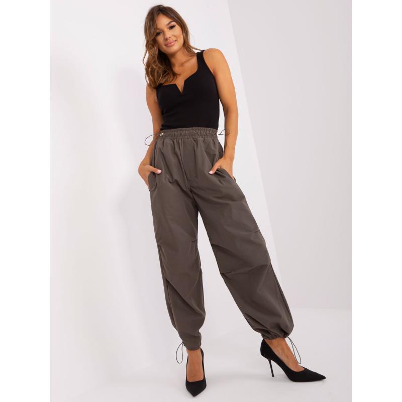 Dámské kalhoty OCH BELLA khaki