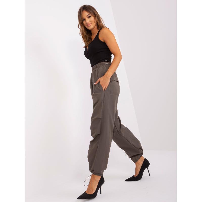 Dámské kalhoty OCH BELLA khaki