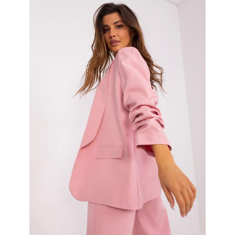 Dámský oversize blejzr JACINTA světle růžový 