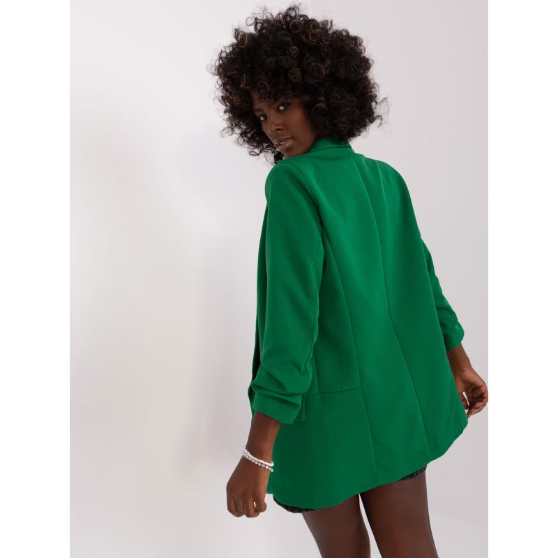 Dámské sako ISHA tmavě zelené 