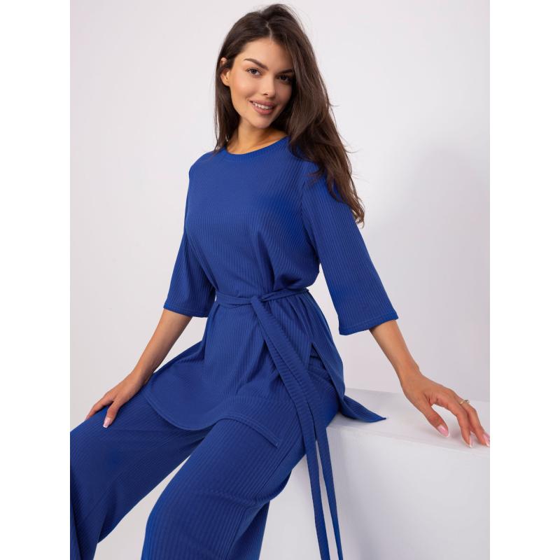 Dámský komplet s páskem DANIELLE kobaltový 