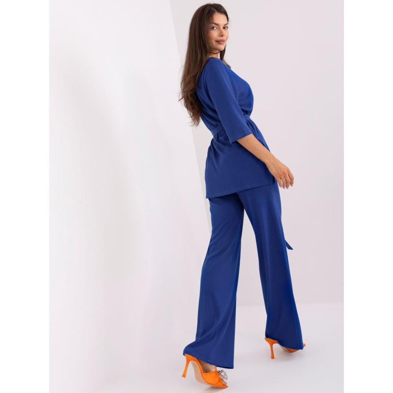 Dámský komplet s páskem DANIELLE kobaltový 