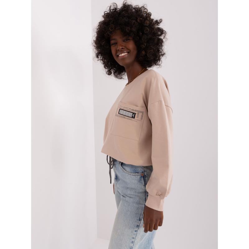 Dámská halenka s racerbackem ZDENA béžová 