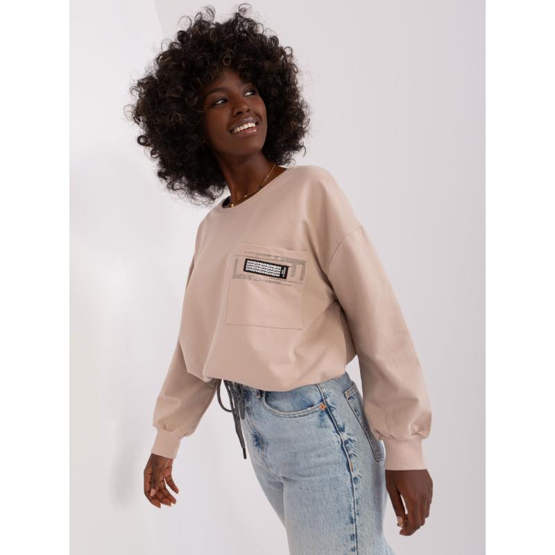 Dámská halenka s racerbackem ZDENA béžová 