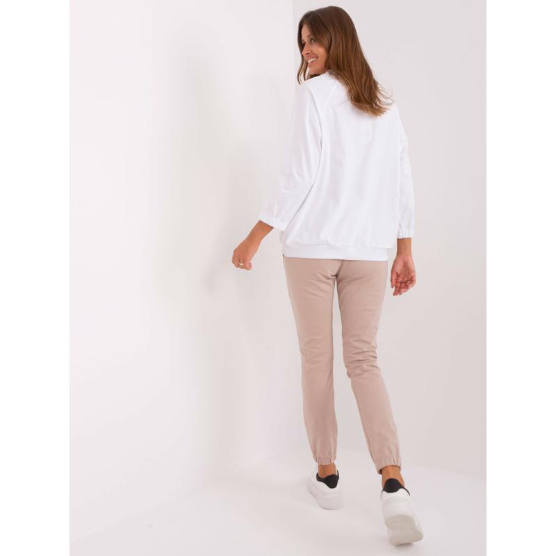 Női szett applikációval LUREA ekrü bézs színben